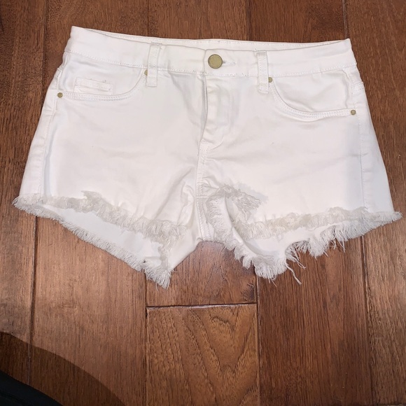 Cutoff white shorts - Picture 2 of 2